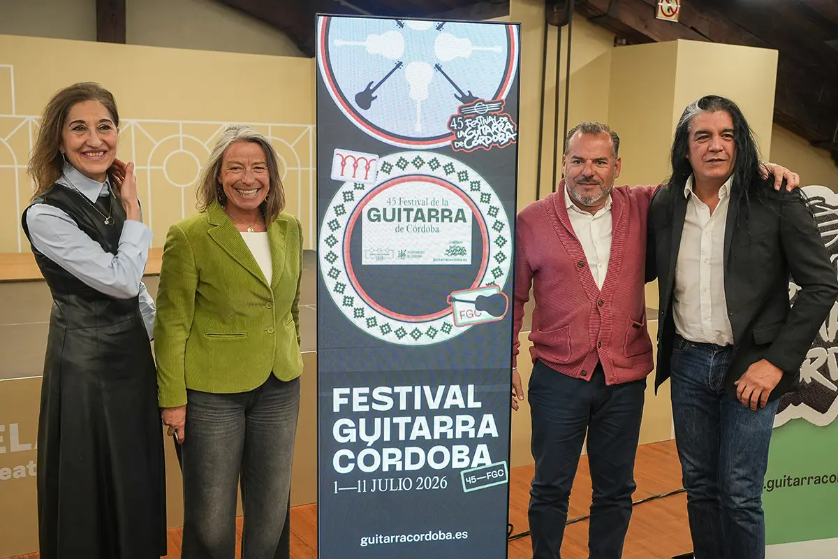 El 45 Festival de la Guitarra de Córdoba se inaugura con Vicente Amigo como gran protagonista