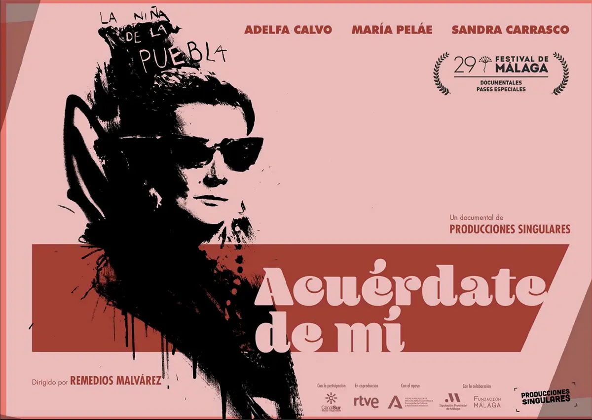 “Acuerdate de mí”: Adelfa Calvo recupera la memoria de La Niña de la Puebla en el Festival de Málaga