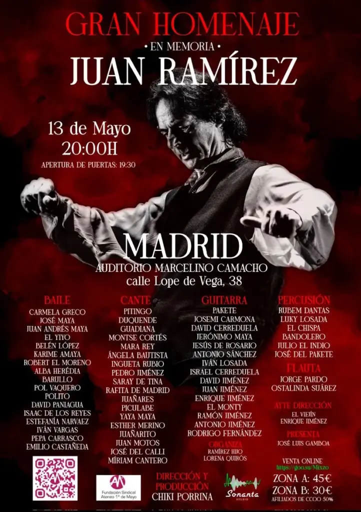 Homenaje a Juan Ramírez