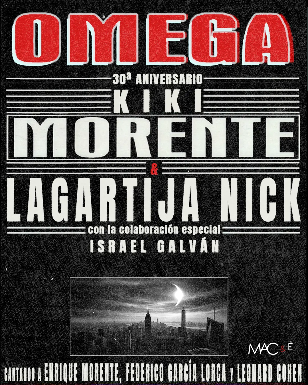 “Omega 30 aniversario”: la vigencia de una obra que cambió la música española