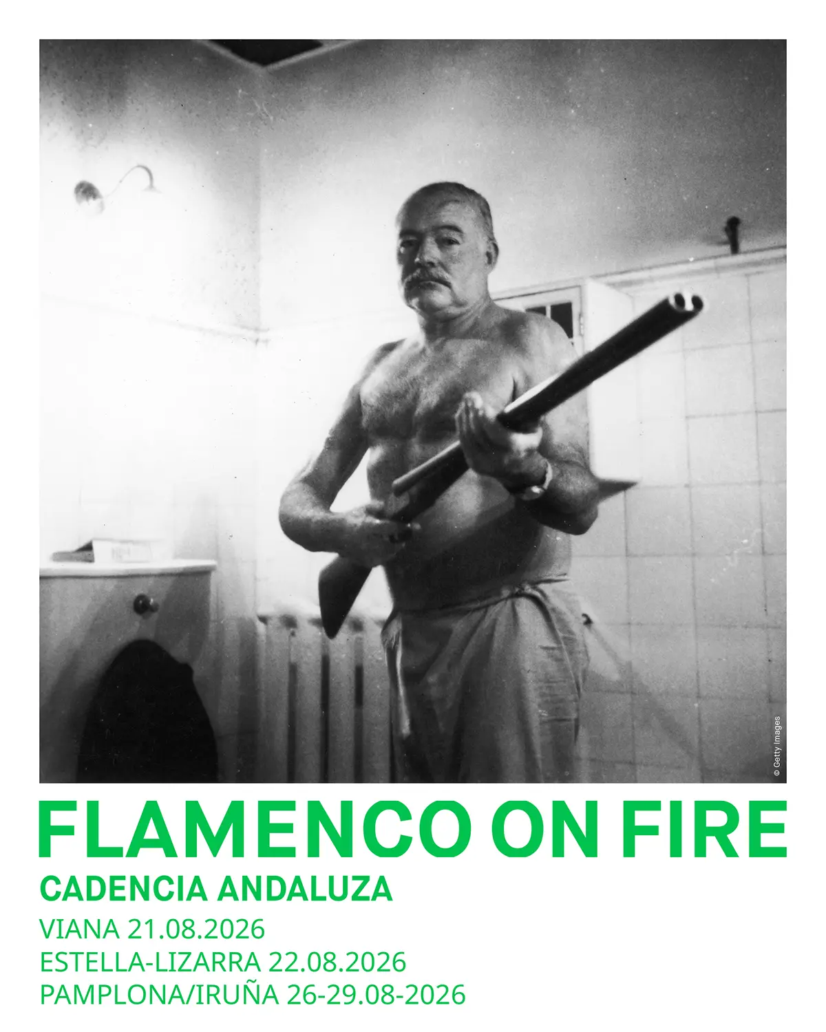 Cuatro acordes, un viaje: Flamenco on Fire estrena en Navarra la segunda parte de su trilogía