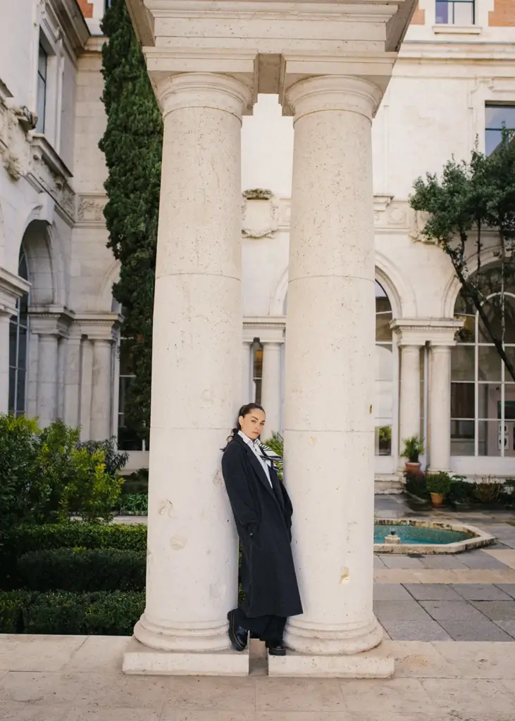 Paula Comitre en Casa Velázquez - foto Julián Azcutia