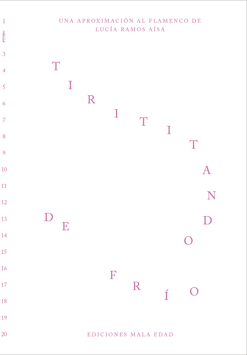 «Tirititando de frío» Lucía Ramós Aísa (libro)