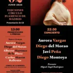 Aurora Vargas en directo en el Círculo Flamenco de Madrid