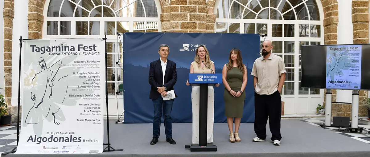 El Tagarnina Fest revoluciona la Sierra de Cádiz situando la arquitectura de Algodonales como escenario del flamenco contemporáneo