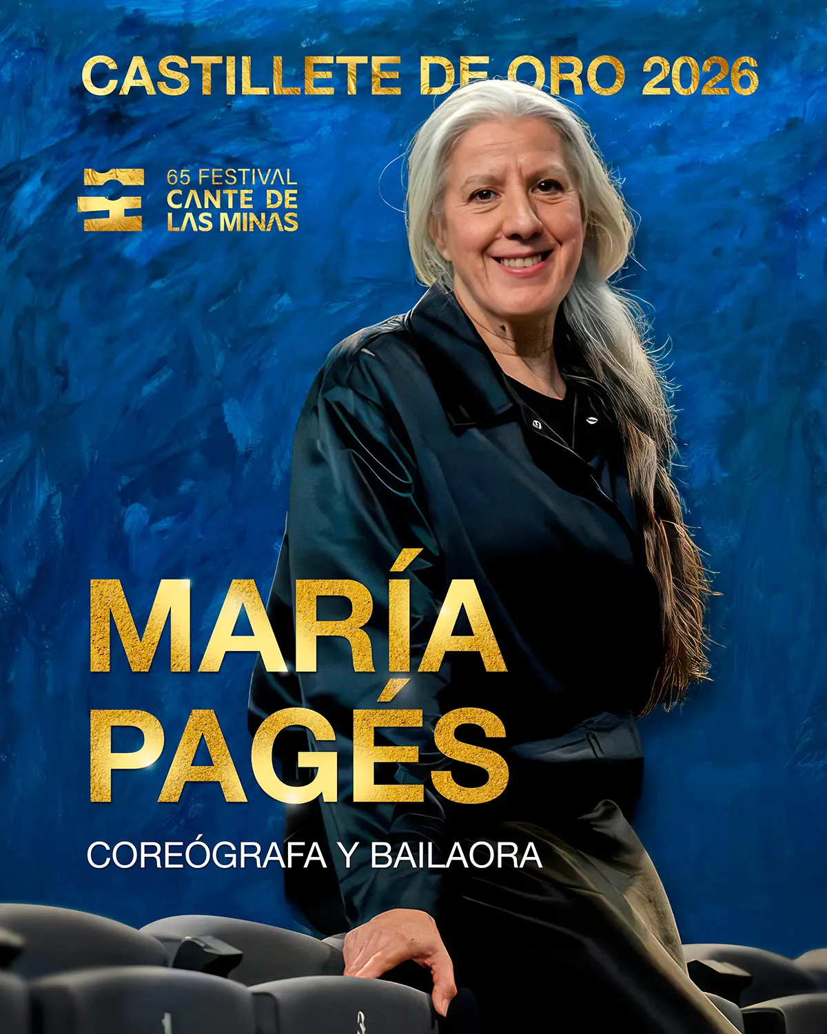 El Festival Internacional del Cante de las Minas distingue a María Pagés con el Castillete de Oro