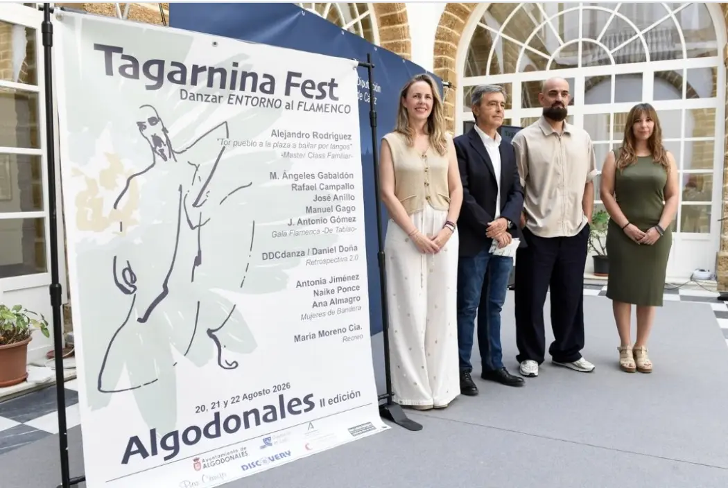 El Tagarnina Fest revoluciona la Sierra de Cádiz situando la arquitectura de Algodonales como escenario del flamenco contemporáneo