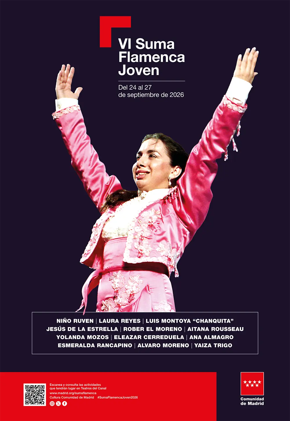 Suma Flamenca Joven vuelve a los Teatros del Canal con doce artistas menores de 30 años