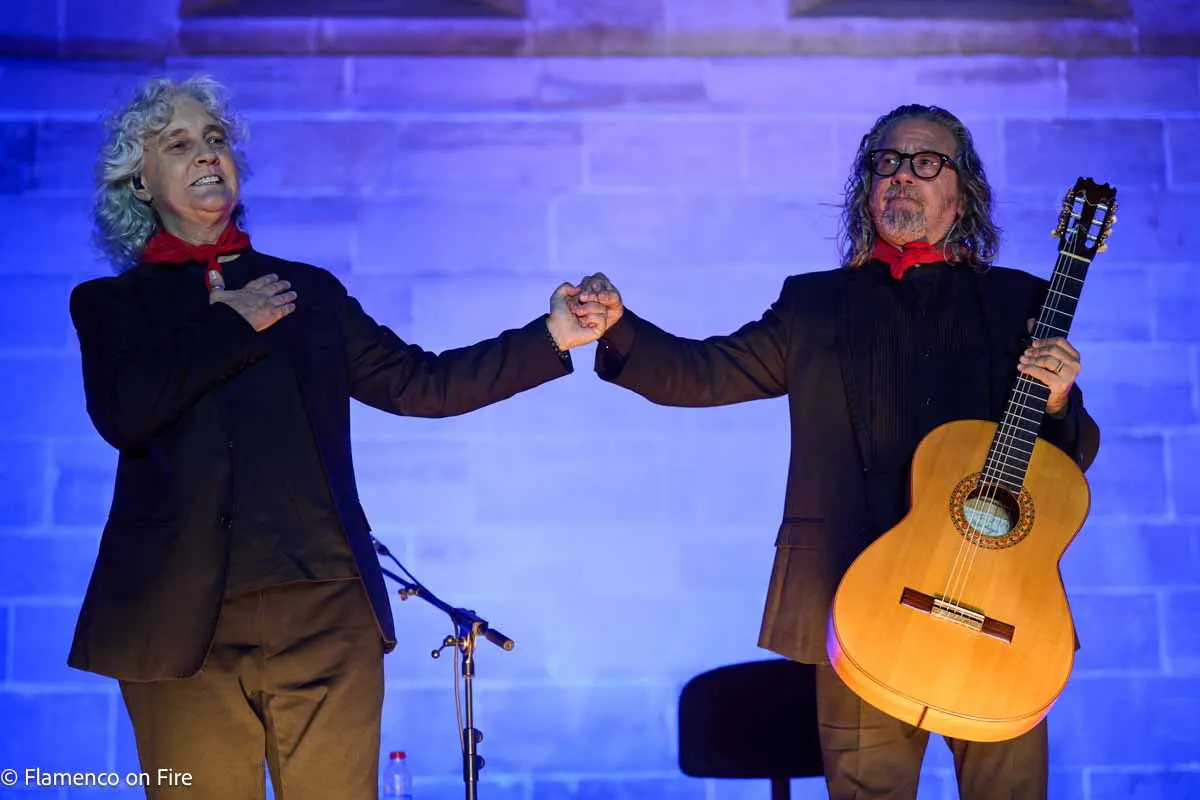 Viana abre con lleno absoluto la 12+1 edición de Flamenco on Fire de la mano de Mayte Martín y José Gálvez