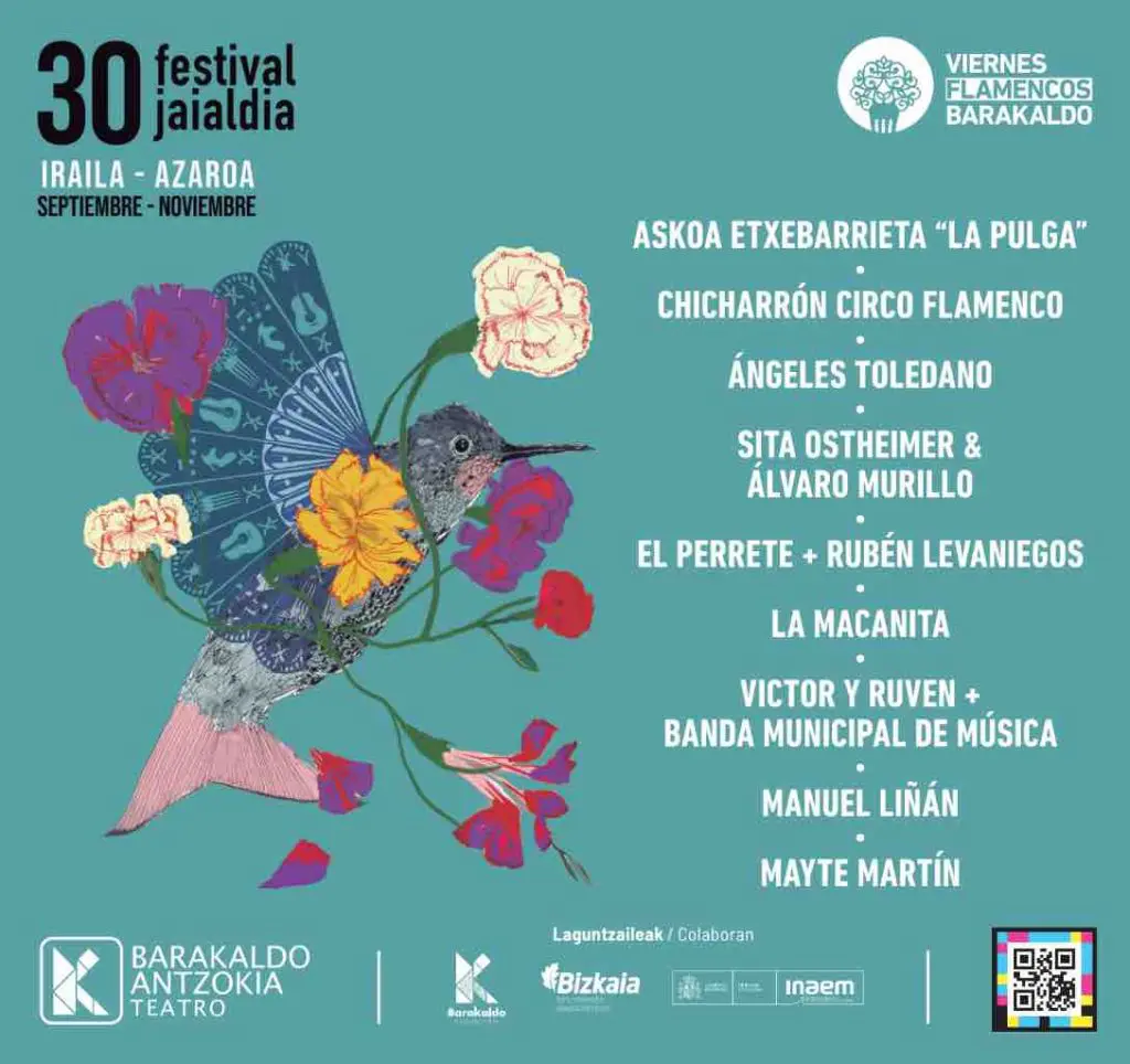 El Teatro Barakaldo presenta la XXX edición del Festival Viernes Flamencos, con Mayte Martín y Manuel Liñán